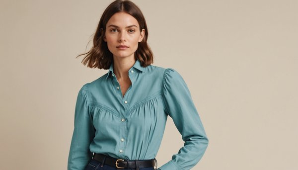 Stylish and sustainable: the ganni cotton blouse unveiled
